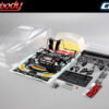 Killerbody B-Max NDDP Gt-R (Nismo Gt3) Clear Body Set - Image 2