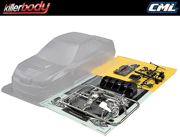 Killerbody Subaru Impreza WRC 2007 Clear Body Kit