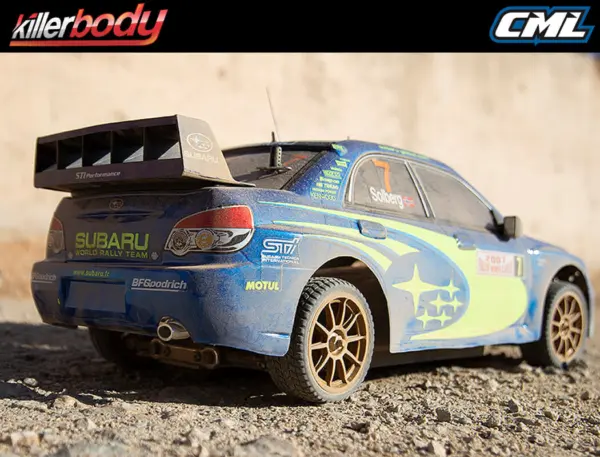 Killerbody Subaru Impreza WRC 2007 Painted Blue Body Kit