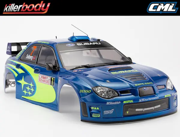 Killerbody Subaru Impreza WRC 2007 Painted Blue Body Kit