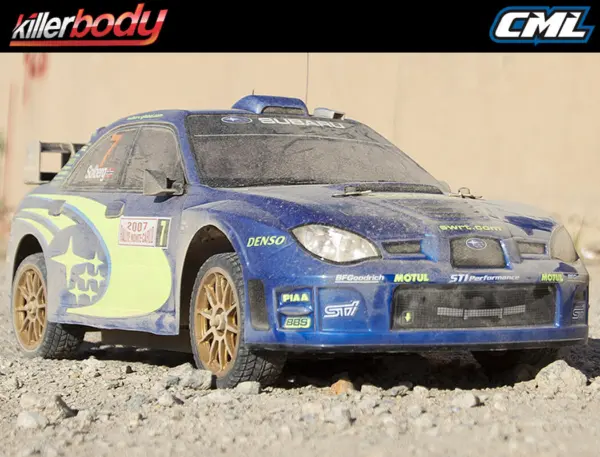 Killerbody Subaru Impreza WRC 2007 Painted Blue Body Kit