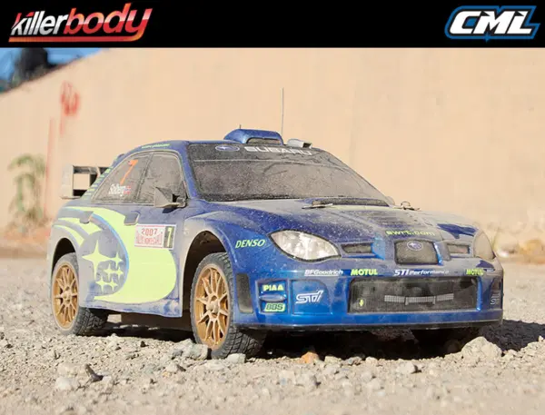 Killerbody Subaru Impreza WRC 2007 Painted Blue Body Kit