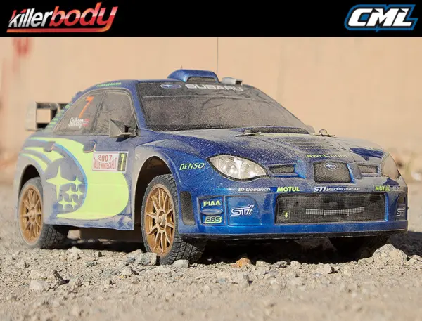 Killerbody Subaru Impreza WRC 2007 Painted Blue Body Kit
