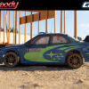 Killerbody Subaru Impreza WRC 2007 Painted Blue Body Kit - Image 10