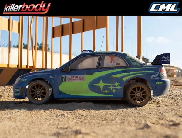 Killerbody Subaru Impreza WRC 2007 Painted Blue Body Kit