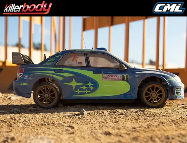 Killerbody Subaru Impreza WRC 2007 Painted Blue Body Kit