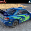 Killerbody Subaru Impreza WRC 2007 Painted Blue Body Kit - Image 13