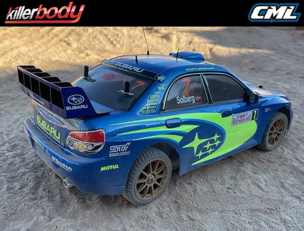 Killerbody Subaru Impreza WRC 2007 Painted Blue Body Kit
