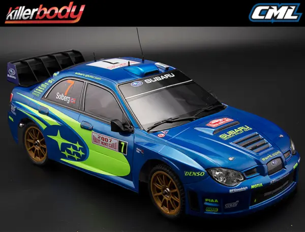 Killerbody Subaru Impreza WRC 2007 Painted Blue Body Kit