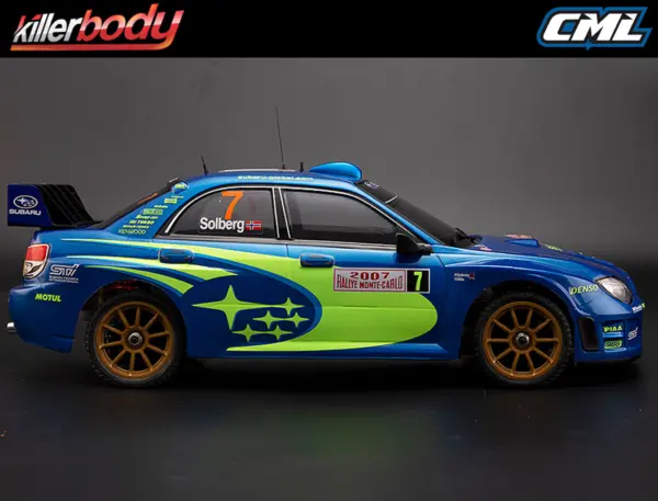 Killerbody Subaru Impreza WRC 2007 Painted Blue Body Kit