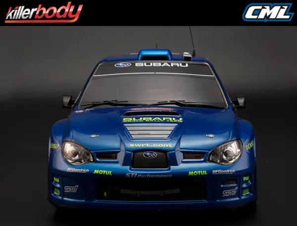 Killerbody Subaru Impreza WRC 2007 Painted Blue Body Kit