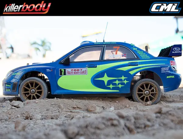 Killerbody Subaru Impreza WRC 2007 Painted Blue Body Kit