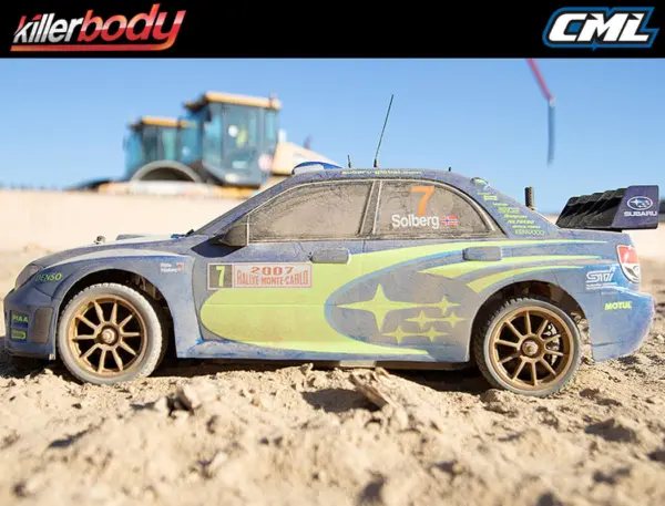 Killerbody Subaru Impreza WRC 2007 Painted Blue Body Kit