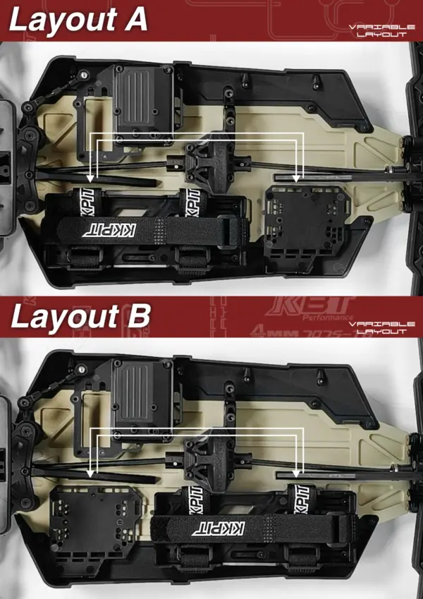 KKPIT KBT SP 1/8 Desert Truck – Deep Blue Remastered Edition RTR bundle version