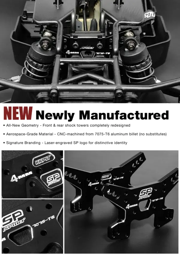 KKPIT KBT SP 1/8 Desert Truck – Deep Blue Remastered Edition RTR bundle version