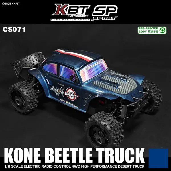 KKPIT KBT SP 1/8 Desert Truck – Deep Blue Remastered Edition RTR bundle version