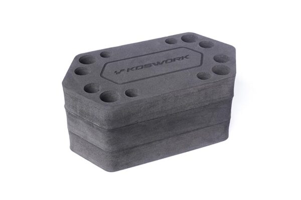 Foam Car Maintenance Stand H90 206x110mm (Off-Road1:8) Koswork