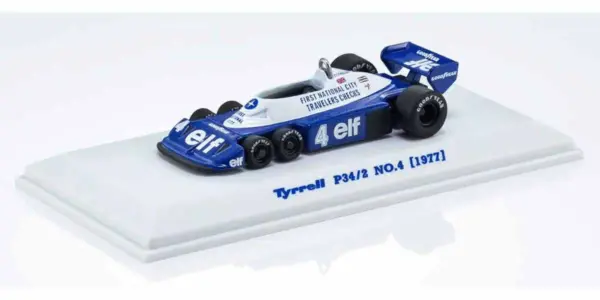 Kyosho 1:64 Die Cast Collection Tyrrell P34/2 1977 No.4