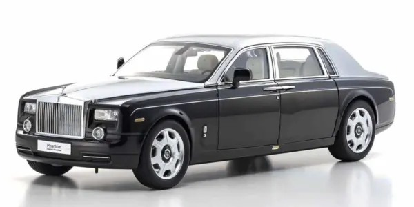 Kyosho 1:18 Rolls-Royce Phantom EWB 2012 Black Silver