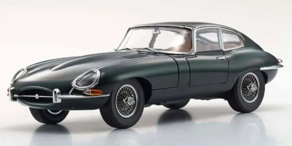 Kyosho 1:18 Jaguar E-Type 3.8L Coupe MK1 1961 British Racing Green