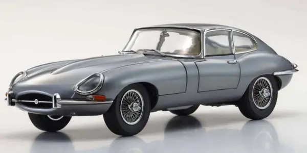 Kyosho 1:18 Jaguar E-Type 3.8L Coupe MK1 1961 Gun Metal