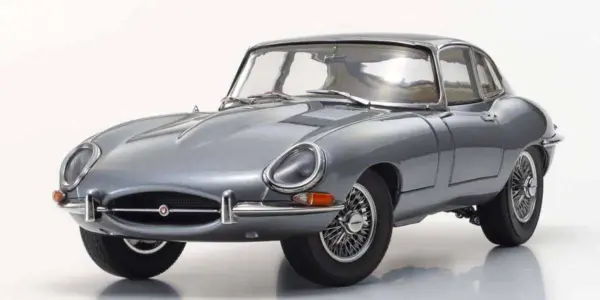 Kyosho 1:18 Jaguar E-Type 3.8L Coupe MK1 1961 Gun Metal
