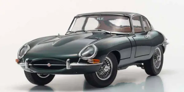 Kyosho 1:18 Jaguar E-Type 3.8L Coupe MK1 1961 British Racing Green