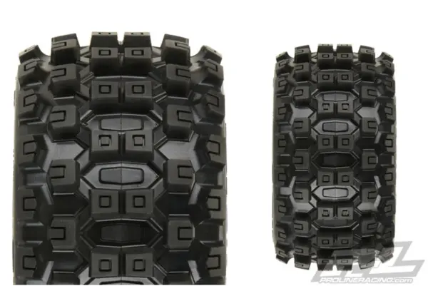 Proline Badlands Mx28 2.8" All Terrain Tyres BLK Raid Wheel 6x30