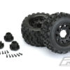 Proline Badlands Mx28 2.8" All Terrain Tyres BLK Raid Wheel 6x30 - Image 4