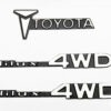 Rc4wd 1/10 Metal Emblem for Tamiya Hilux - Image 2