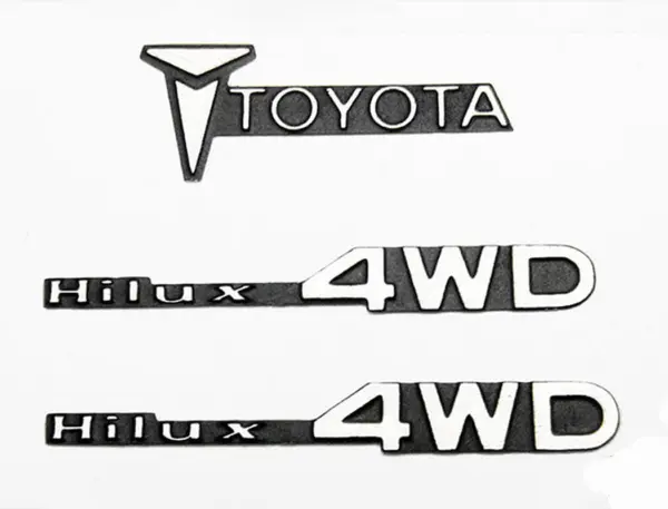 Rc4wd 1/10 Metal Emblem for Tamiya Hilux