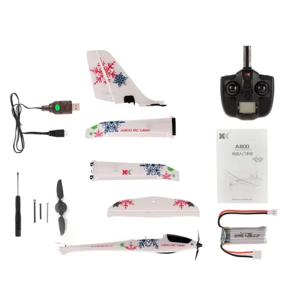 XK A800 RC Airplane 780mm Wingspan 5CH 3D/6G Mode Fixed Wing (RTR)