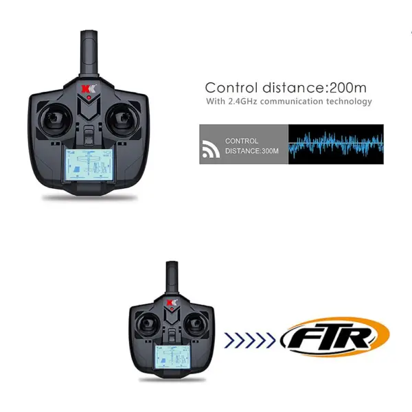 XK A800 RC Airplane 780mm Wingspan 5CH 3D/6G Mode Fixed Wing (RTR)