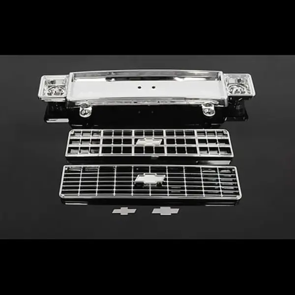 Rc4wd Chevrolet Blazer & K10 Chrome Front Grill W/Optional I