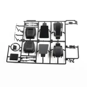 Rc4wd 2015 Land Rover Defender D90 Front Seats & Dashboard Details