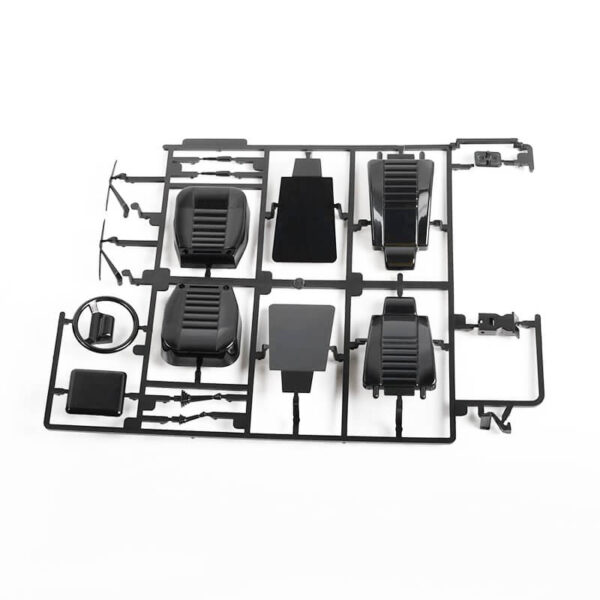 Rc4wd 2015 Land Rover Defender D90 Front Seats & Dashboard Details