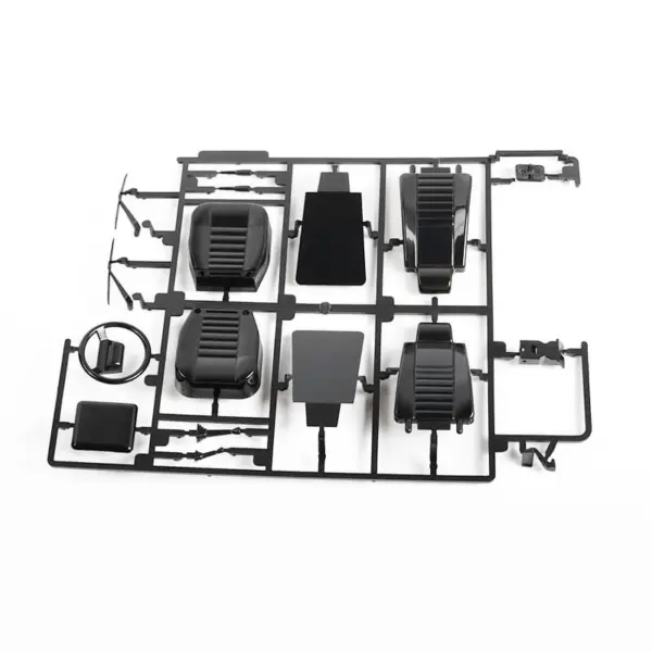 Rc4wd 2015 Land Rover Defender D90 Front Seats & Dashboard Details