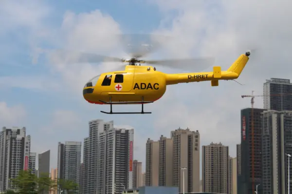 FLISRC FL500 BO105 Simulated RC Helicopter