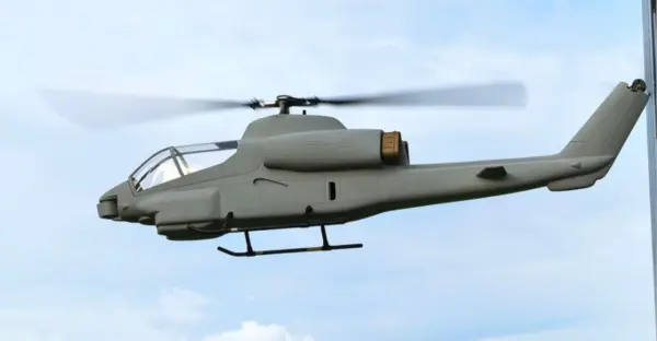 FLISHRC FL500 V2 FLISHRC 500 AH-1 Cobra 500 Size Scale Helicopter GPS RTF