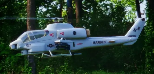 FLISHRC FL500 V2 FLISHRC 500 AH-1 Cobra 500 Size Scale Helicopter GPS RTF