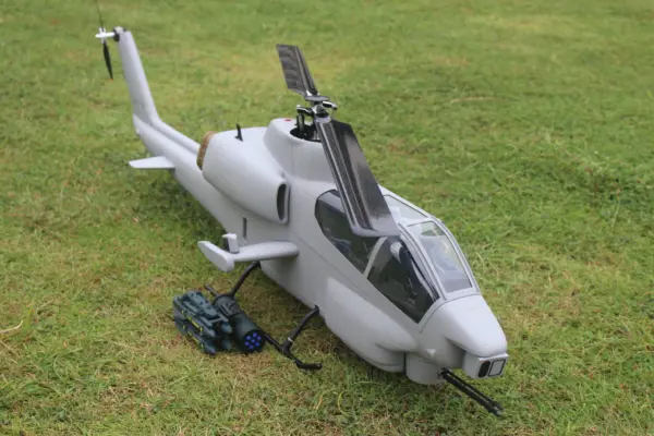 FLISHRC FL500 V2 FLISHRC 500 AH-1 Cobra 500 Size Scale Helicopter GPS RTF