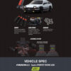 Kyosho Fazer D2 Toyota Sprinter Trueno AE86 White 1:10 Drift Readyset - Image 11