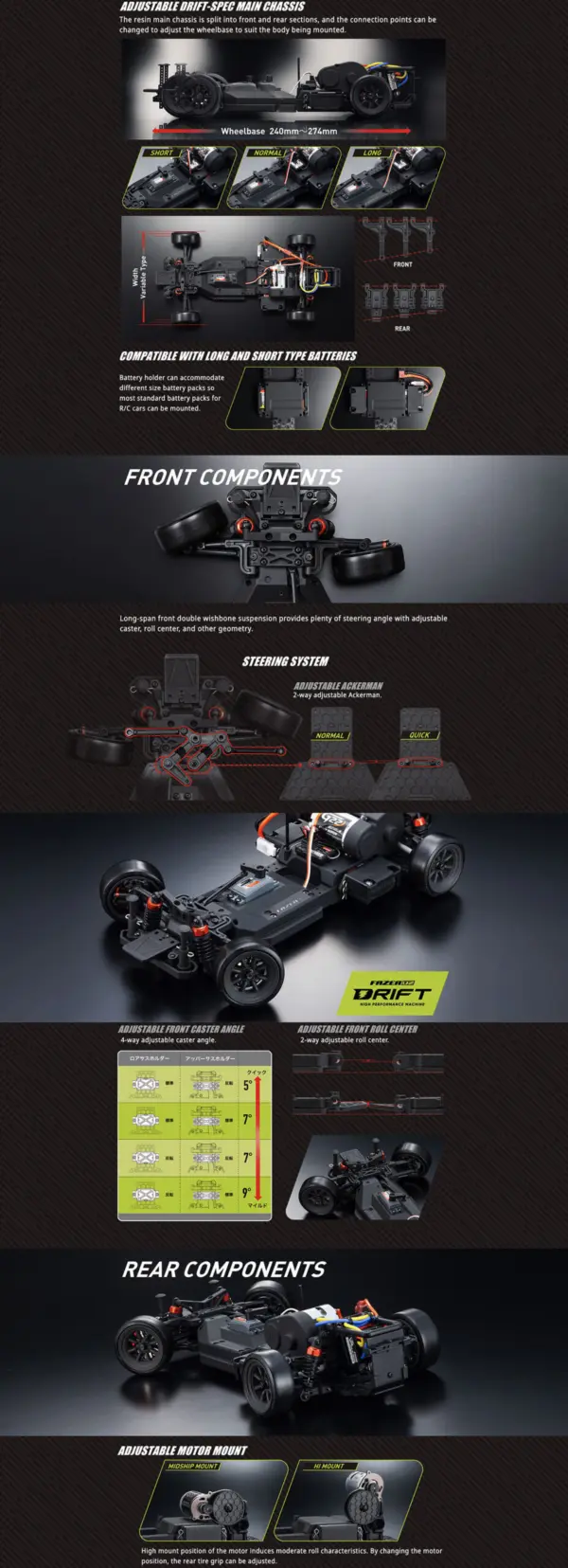 Kyosho Fazer D2 Toyota Sprinter Trueno AE86 White 1:10 Drift Readyset