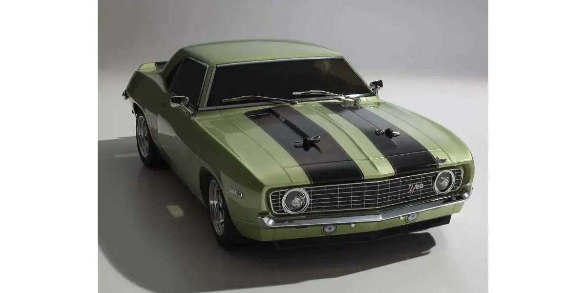 Kyosho Fazer MK2 Chevy Camaro Z28 1969 Frost Green 1:10 Readyset – RC Car – view 11