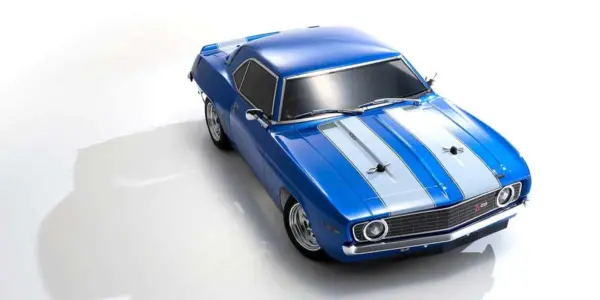 Kyosho Fazer Fz02 Chevy Camaro Z28 1969 Type1-Blue 1:10 Readyset
