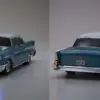 Kyosho Fazer MK2 (L) Chevy Bel Air Coupe 1957 Turquoise 1:10 Readyset - Image 3
