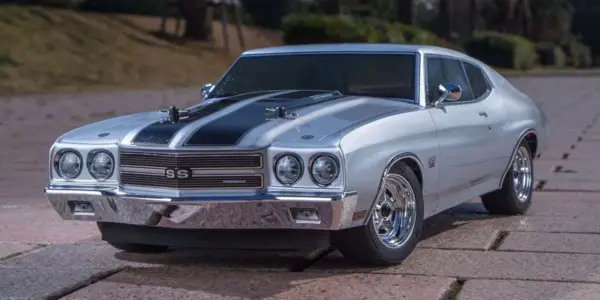 Kyosho Fazer Fz02 (L) Chevy Chevelle Ss454 1970 Silver1:10 Readyset