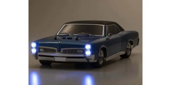 Kyosho Fazer MK2 (L) Pontiac GTO 1967 Tyrol Blue 1:10 Readyset