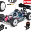 Kyosho Inferno MP11 1:8 4WD RC Nitro Buggy Kit - Bundle wheels, engine & servo package - Image 2