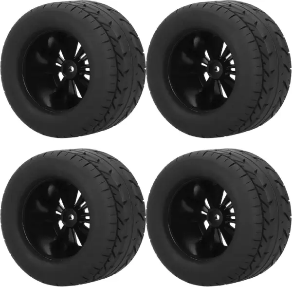 MJX Hyper Go 10208 on-Road Wheels & Tyres (Pre-Glued)